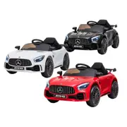 Mercedes Benz Licensed Kids Electric Ride On Car Remote Control Black