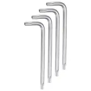 4pcs T25 Tamper Proof Torx Star Key Bit Wrench 2.99" CR-V Hand Tool