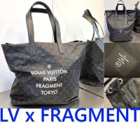 在飛比找Yahoo!奇摩拍賣優惠-BLACK極新LOUIS VUITTON x FRAGMEN