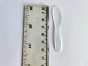1000 BULK BUY WHITE SMALL DISPOSABLE COSMETIC SPATULA SCOOP