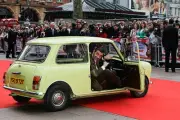 Actor Rowan Atkinson arrives in character for UK Premiere of his m- Old Photo
