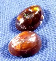 Genuine oval cut Cabochon Gemstone genuine Opal loose stone 14x10 & 13x10 mm