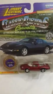 Johnny Lightning Classic Customs Corvette Corvette Aerovette Rubber Tires