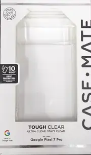 Case-Mate Tough Case For Google Pixel 7 Pro-Clear