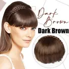 Braid Instant Hair Bangs Secret Bang Braid Headband Hair Neat Fringe Bands