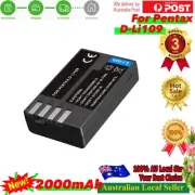 AU Battery For D-Li109 Pentax K-R KR K-2 K2 K-S1 KS1 K-S2 KS2 Digital SLR Camera