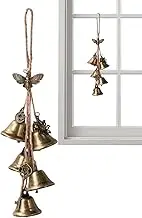 Witch Bells Protection, Door Knob Bell, Clear Negative Energy Witch Bells, Wind Bell Decoration, Stylish Bell Decor for Garden, Restaurant, Hotel, Spiritual Energy Cleansing Wind Chimes