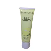 在飛比找蝦皮購物優惠-Hanasui 蛋清面膜 100 片原裝 BPOM 蛋麵膜
