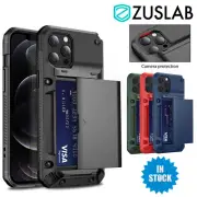 For iPhone 13 12 11 Pro XS Max X XR 8 7 Plus Wallet Case Card Slot Holder Cover