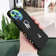 [PEIXEN] Astronaut for Samsung A54 A34 A24 A14 A73 A53 A33 A23 A13 A03S A52 A52S A51 A72 A71 A32 A22 A21S A12 A04 4G 5G,Black 1,for Samsung A04S