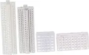 Detailed Model Landscape Scene 4pcs Mini Buildings Hand Craft Kit for DIY Model Scenery Home Decor