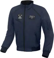 Bogotto Boston Motorcycle Textile Jacket, blue, Size M for Men