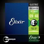 Elixir 19027 Electric Guitar Nickel Plated Steel w/ Optiweb Coating - 6-String C