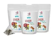 Milk thistle tea - LIVER CLEANSE TEA - immune support tea 3 Pack 42 Days