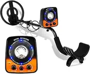 Metal Detectors, MD-5021 High Sensitivity Gold Metal Detector Desert Detection UseSafety Inspection Archeology for Beach/Gold Hunting