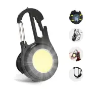Rechargeable Mini LED COB Work Light 2000LM Portable Waterproof Flashlight 4 ...