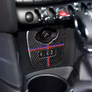 Carbon Fiber Interior Cigarette Lighter Cover Trim For Mini Cooper F55 F56 F60 1