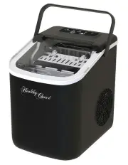 [Healthy Choice] Ice Maker - Ready In 8 Minutes, Up To 12Kg Every 24 Hours in Black
