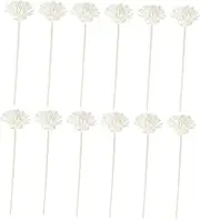 MAGICLULU 12Pcs Simulated Flower Aroma Sticks Crafting Diffuser Sticks for Home Decor Scented Fragrance Diffuser Replacement for Refreshing Room Air