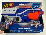 Nerf N-Strike Elite Disruptor 6 Dart Blaster Hasbro New in Box - Fast Free Post