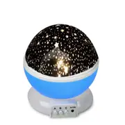Star Moon Sky Night Projector Light Lamp Kids Baby Bedroom Blue