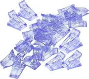 Ipetboom 20pcs Nail Tips Clip Set for Acrylic-gel Nails Quick Fixing and Trimming for Home Art