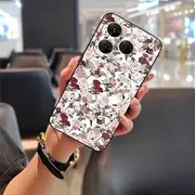 Phone Case Compatible with Tecno Spark20 Pro/KJ6, Phone Pouch Design Oil Painting Silicone Anti-Knock Anti-dust Waterproof Cute TPU