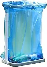 Folding Trash Bag Holder - Camping Trash Bag Holder | Adjustable Outdoor Waste Stand | Hanging Refuse Rack, Stable Portable Rubbish Bin, Indoor Basket for Picnics, Car Travel, and Home Use