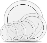 5 Pieces Drum Heads, 12" 13" 14" 16" 22" PET Drum Head Kit, Standard Drumhead Pa