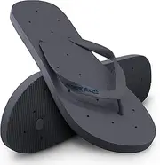 [Shower Shoez] Men's Antimicrobial Non-Slip Pool Dorm Water Sandals Flip Flops