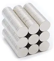 RUTILISM 60 Pc 12x1mm small round multi-function refrigerator stickers for refrigerator stickers, office, home, teaching, technology and other multi-purpose projects