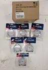 SIX! Taylor 3507 TruTemp Refrigerator / Freezer Dial Type Stainless Thermometer