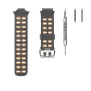For Forerunner 310xt Watch Strap Forerunner 310xt Replacement Breathable Sports Watch Wrist Strap orange