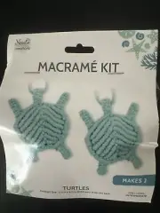 Needle Creations Sea Turtle Macrame Kit. Makes 2
