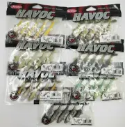 Berkley Havoc 3" Sick Fish Jr You Choose The Color Skeet Reese Design 5 Count Pk