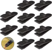 HengLiSam Tarp Clips, Heavy Duty Lock Grip, Clamps Withstand 60mph Strong Win...
