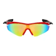 DSC Passion Polarized Cricket Sunglasses, Frame: Red & Black
