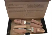 Pair of Allen Edmonds Cedar Wooden Shoe Tree/ Stretcher Men's L Nib