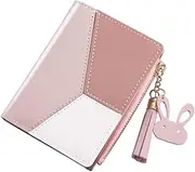 [Ipetboom] Fashion Tassel Wallet Zippered Holder Mini Bag Short Purse Portable Purse for Women