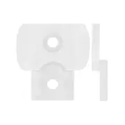 Rolltrak 26mm White Security Sliding Door Guide