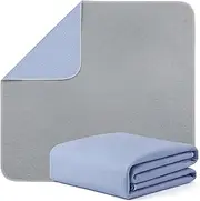 4 Pack 36" x 38" Washable Puppy Pads - Leakproof Quick Drying Pee Pads for Dogs, Reusable Pet Training Pads, Anti-Slip Floor Mat for Dogs, Cats, Bunny, Seniors Bed Pad