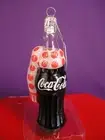 Coke Coca - Cola Glass Christmas Ornament By Kurt S. Adler New in Box