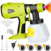 Cordless Paint Spray Gun FOR Ryobi 18V Battery Powered Brushless Motor 1000ML US
