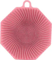 Silicone Body Scrubber - Silicone Shower Brush, Soft Bristle Silicone Body Brush | Scalp Massager, Skin Friendly Bath, Shower Sponge for Women Men All Kinds of Skins, Gentle Bath Accessories