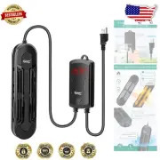 800W Aquarium Heater for 80-190 Gallon Tanks, LED Display Controller Included