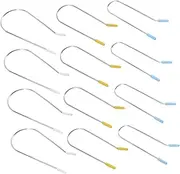 PAMINGONO 24pcs Curling Pins Hot Curler Clamp Hot Roller Pin Replacement Hot Roller Securing Clip Hot Curler Pin Clips for Hair Rollers Hair Curler Clips Hot Curler Clip