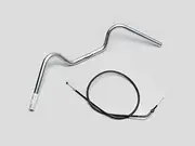 Hurricane CL250 (23-8BK-MC57) H042-047C Narrow 3 Handle Set, Chrome Plated