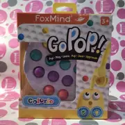 FoxMind GoPop 3+ Original & Ingenius Assorted Colors Tactile Game Go Pop - NIB