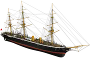 Billings 1/100 HMS Warrior War Ship Wooden Model Ship Kit