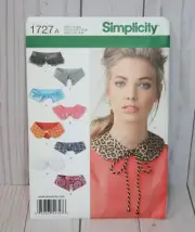 Simplicity Sewing Pattern 1727 Collars in 3 Sizes